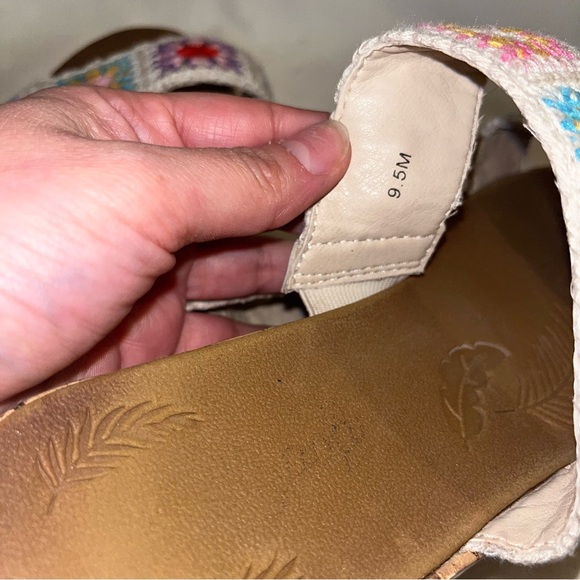 Colorful Crochet Strap Sandals Boho Festival Summer Vacation Vibes - Picture 5 of 8